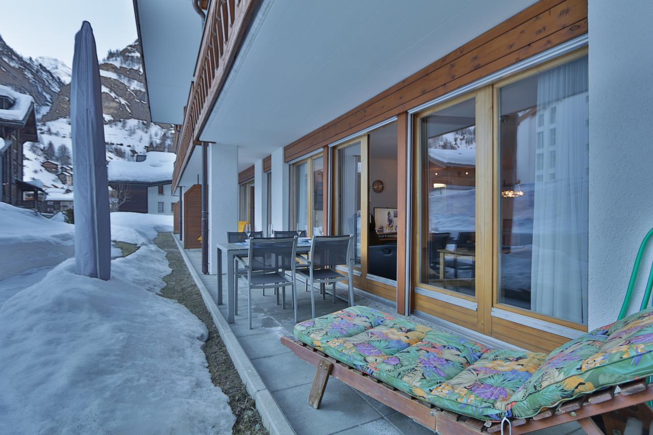 Ferienwohnung Steinmattstrasse Zermatt Exterior foto